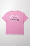 Oversized Bows T-Shirt Pink (2)