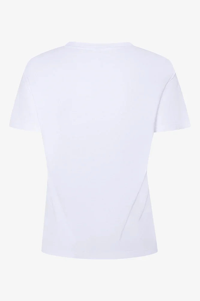 Floral Print T-Shirt White (1)