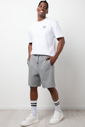 Fleece Shorts Grey (2)