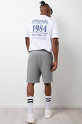 Fleece Shorts Grey (3)