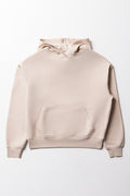 HOODED TRACK TOP SIMPLY TAUPE