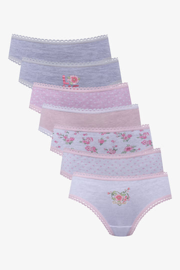 7 Pack Panties Multicolour