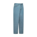 Basic straight leg jeans light wash (2)