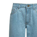 Basic straight leg jeans light wash (3)