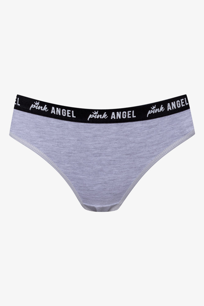 3 Pack Bikini Panties Pink, Black And Grey (2)