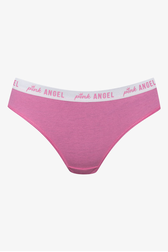 3 Pack Bikini Panties Pink, Black And Grey (3)