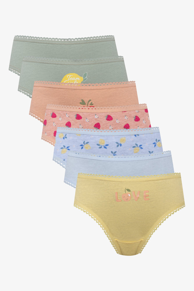 7 Pack Bikini Panties Multi