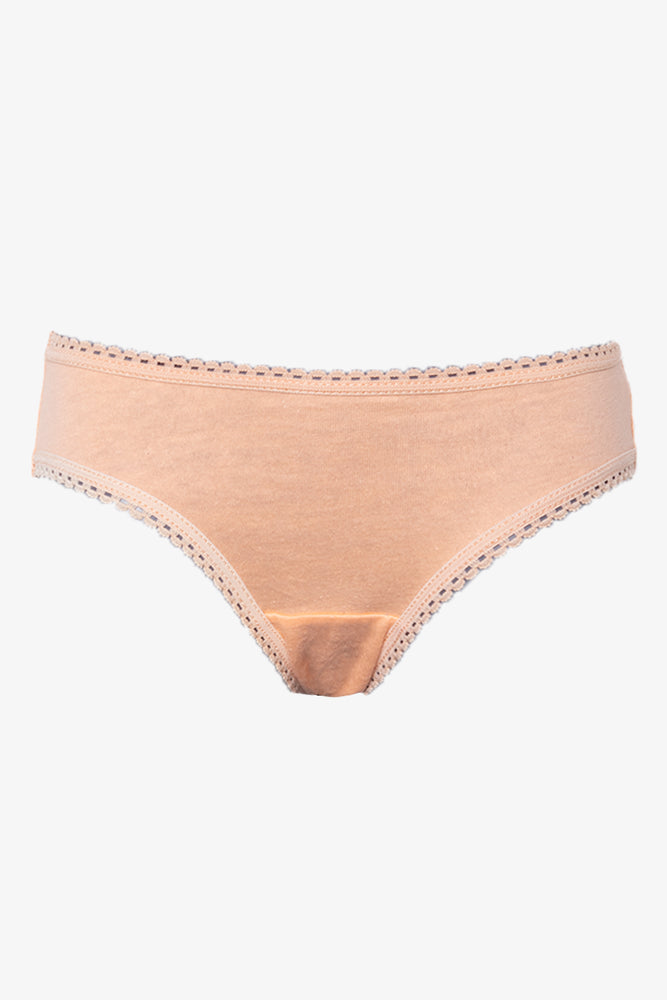 3 Pack Bikini Panties Purple, Blue And Peach (2)
