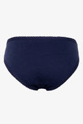 3 Pack Bikini Panties Purple, Blue And Peach (4)