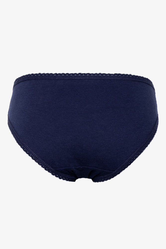 3 Pack Bikini Panties Purple, Blue And Peach (4)