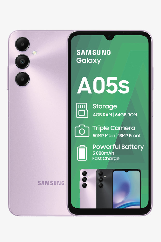 BRADIAN CELL C SAMSUNG A05S 6.6 LTE 64GB VIOLET MM