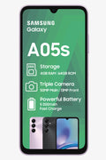 BRADIAN CELL C SAMSUNG A05S 6.6 LTE 64GB VIOLET MM (1)