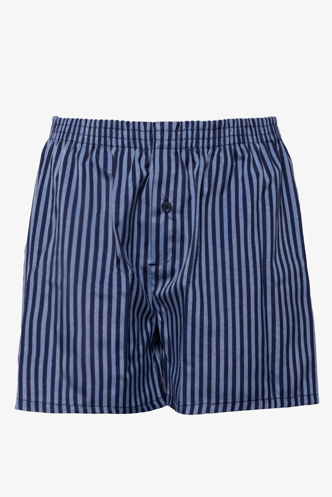 3 Pack Woven Boxers Blue