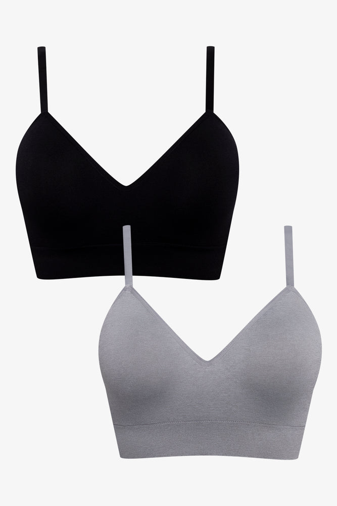 2 Pack Seam Free Bralette