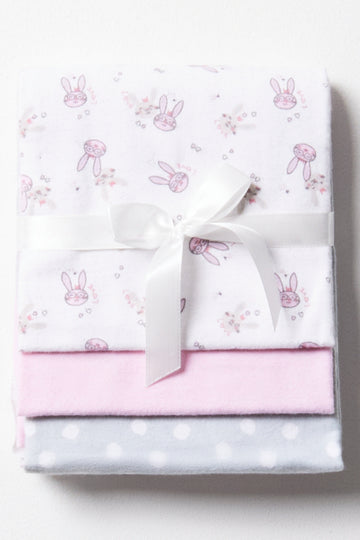 FLORAL PINK BUNNY 3PK RECEIVER