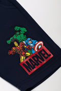 2 Pack Avenger Shorts Navy And Red (2)