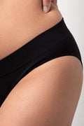 3 Pack Seamfree Bikini Panties Black And Grey (4)