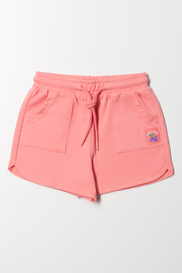 Fleece Shorts Pink