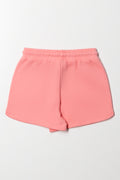 Fleece Shorts Pink (2)