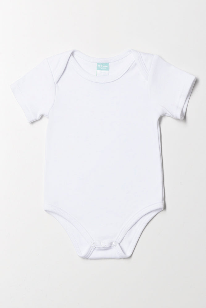 Short Sleeve Bodyvest White