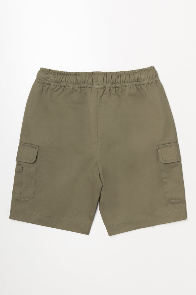 Cargo Shorts Green (2)