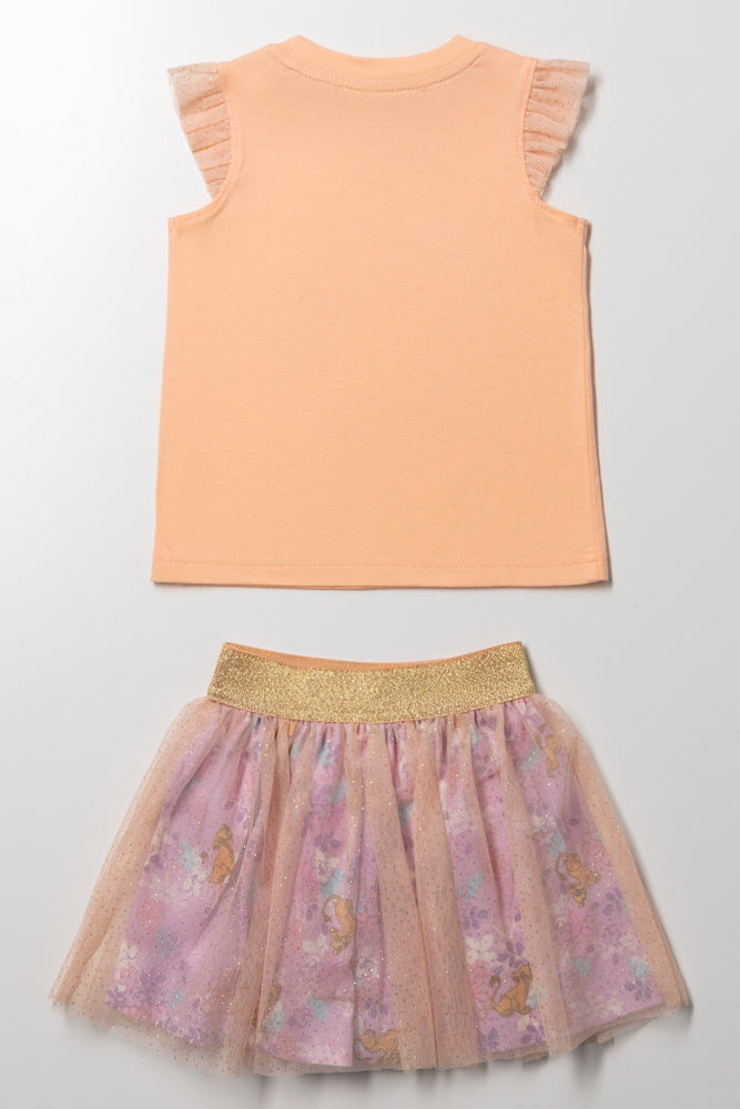 Lion King Tutu Set Peach (3)