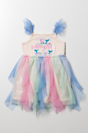 Peppa Pig Party Dress Multi