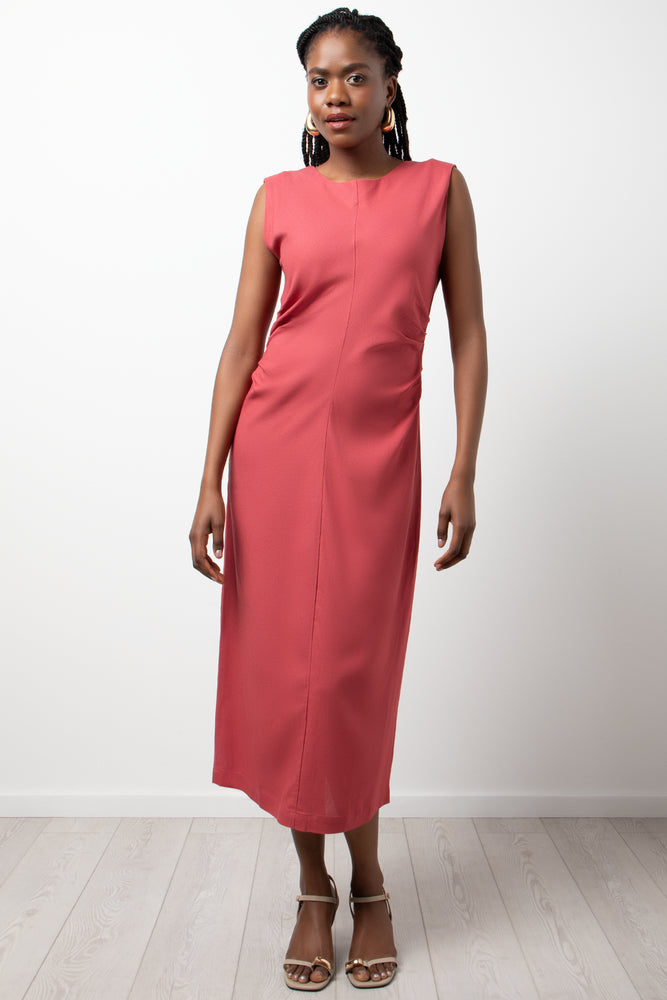 Midi Dress Rose Pink