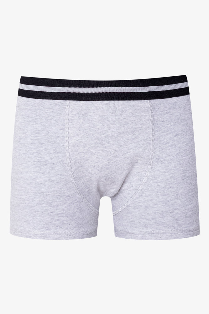 3 Pack Knit Boxers Green, Black And Grey (2)