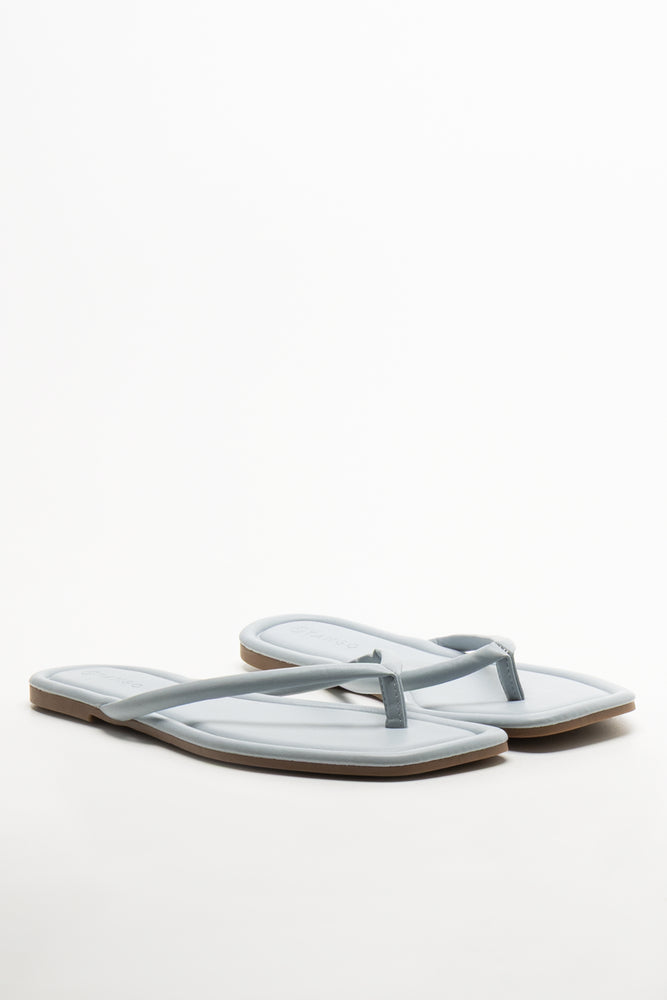 Thong Mule Sandal Blue