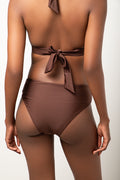 High Waist Brief Bottom Brown (2)