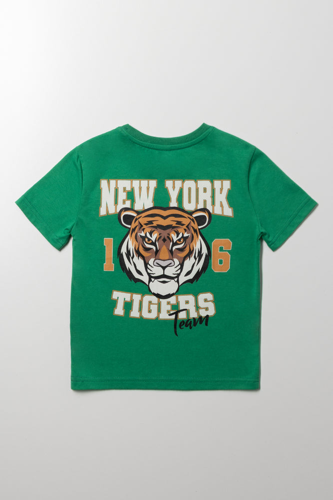 Short Sleeve T-Shirt Green (2)