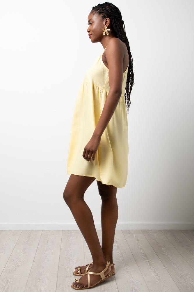 Strappy Dress Yellow
