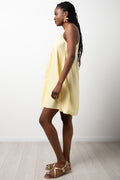 Strappy Dress Yellow (1)