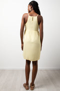 Strappy Dress Yellow (2)