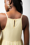 Strappy Dress Yellow (3)