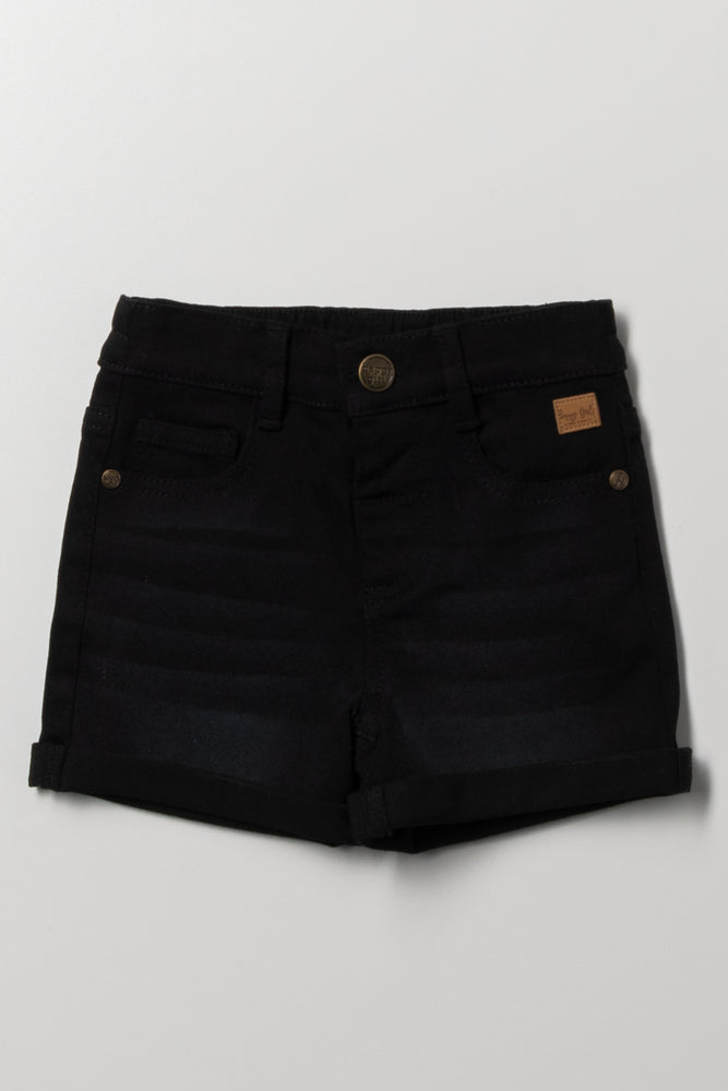 Denim Shorts Black