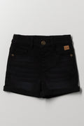 Denim Shorts Black
