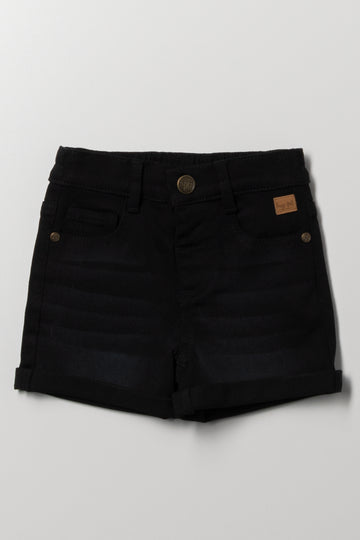 Denim Shorts Black