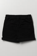 Denim Shorts Black (2)