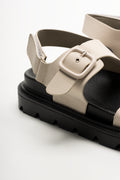 Double Buckle Sandals Natural (3)
