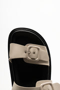 Double Buckle Sandals Natural (4)