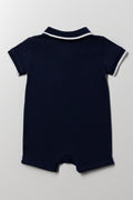 Golfer Romper Navy (2)