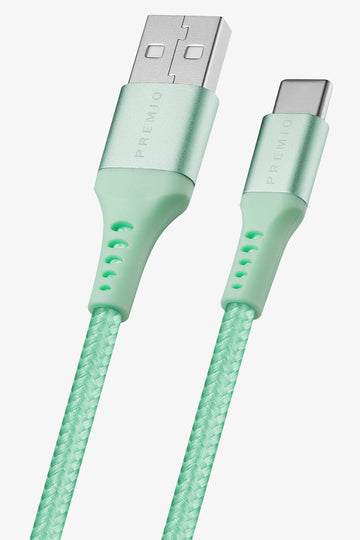Sage Premio Braided USB to USB-C Cable 1.8m