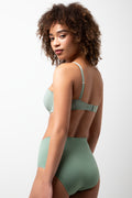 3 Pack Seamfree Briefs Green And Grey (3)