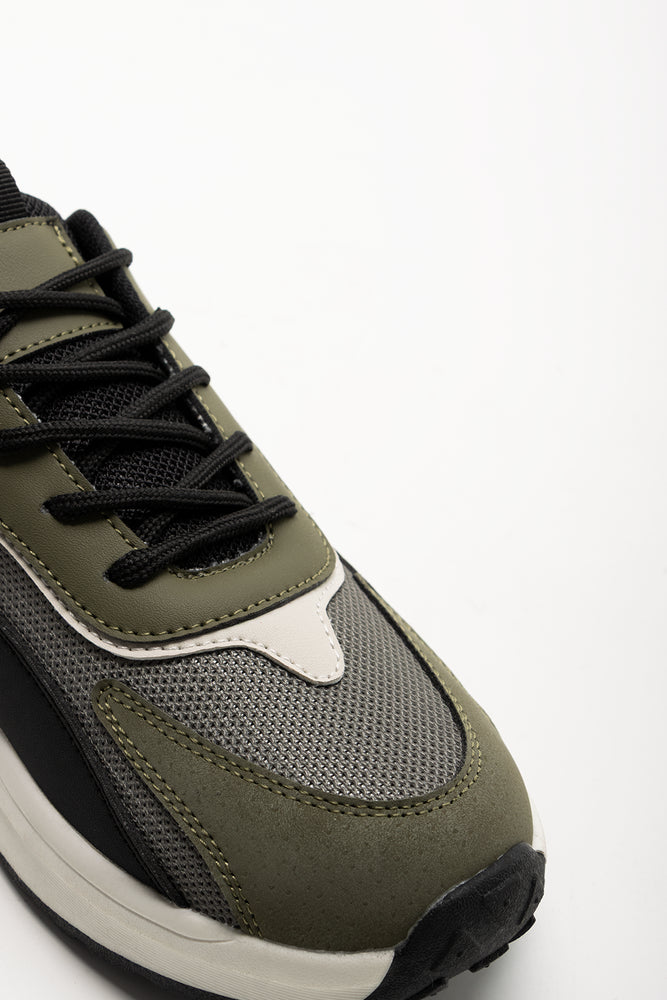 Ombre Trainers Green (2)