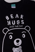 Bear Hugs Romper Black (1)