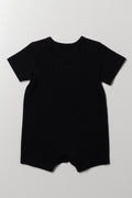 Bear Hugs Romper Black (2)