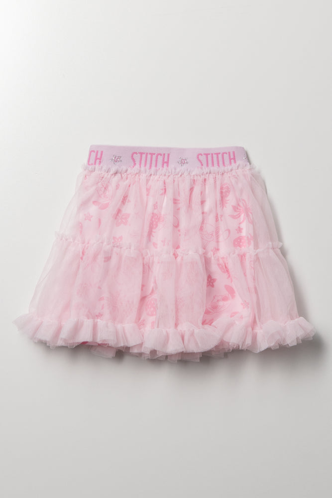 Lilo And Stitch Tutu Cycling Shorts Pink (2)