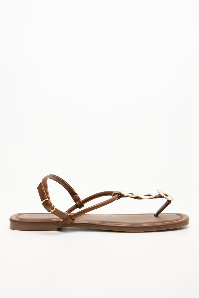 Thong Sandals Brown